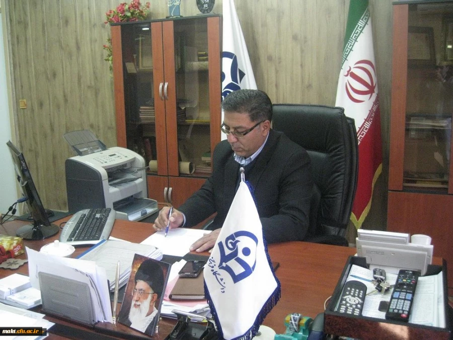 انتصاب دکتر انصاری راد به سمت سرپرست معاونت توسعه منابع و امور دانشجویی استان تهران 2