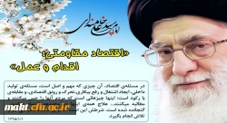 امام خامنه ای، سال ۱۳۹۵ را سال «اقتصاد مقاومتی؛ اقدام و عمل» نامگذاری کردند. 2