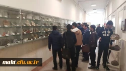 بازدید علمی  دانشجو معلمان مرکز آموزش عالی شهدای مکه از دانشکده جغرافیای دانشگاه تهران 3