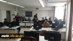 بازدید علمی  دانشجو معلمان مرکز آموزش عالی شهدای مکه از دانشکده جغرافیای دانشگاه تهران 4