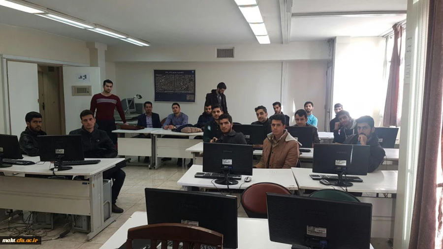 بازدید علمی  دانشجو معلمان مرکز آموزش عالی شهدای مکه از دانشکده جغرافیای دانشگاه تهران 4