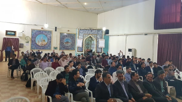 برگزاری مراسم  بزرگداشت هفته  معلم و جشن نیمه شعبان در مرکز آموزش عالی شهدای مکه 6