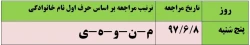 اطلاعیه شماره 3 ;مهم و فوری 
تغییر زمان مصاحبه  معرفی شدگان چند برابر ظرفیت آزمون سراسری سال 97  دانشگاه فرهنگیان دختران تهران پردیس نسیبه (مجری واحد شهدای مکه) 2