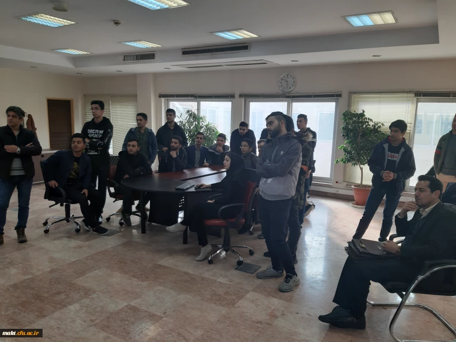 بازدید علمی دانشجویان از مرکز اقلیم شناسی کاربردی استان تهران 5
