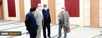 بازدید رئیس دانشگاه فرهنگیان از مرکز شهدای مکه