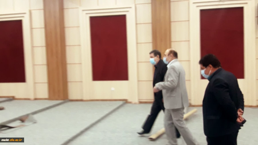 بازدید رئیس دانشگاه فرهنگیان از مرکز شهدای مکه 4