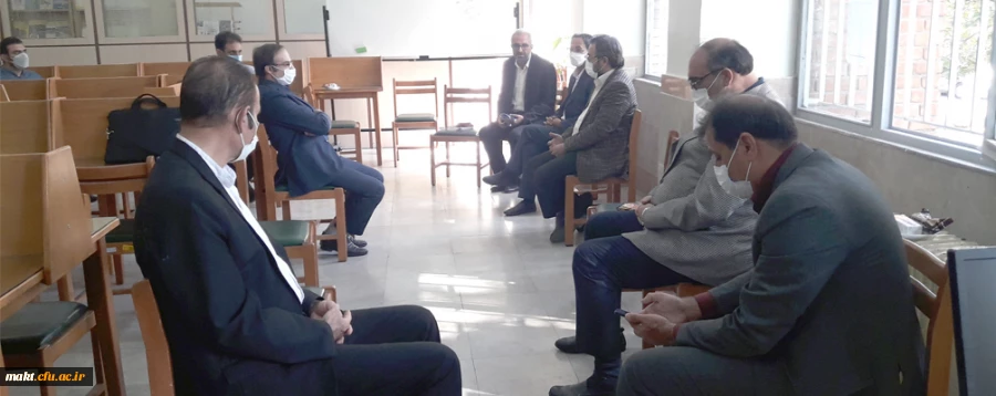 جلسه اساتید و کارکنان مرکز آموزش عالی شهدای مکه 2