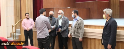 برگزاری آیین تکریم و معارفه مسئول پایگاه بسیج دانشجویی مرکز شهدای مکه