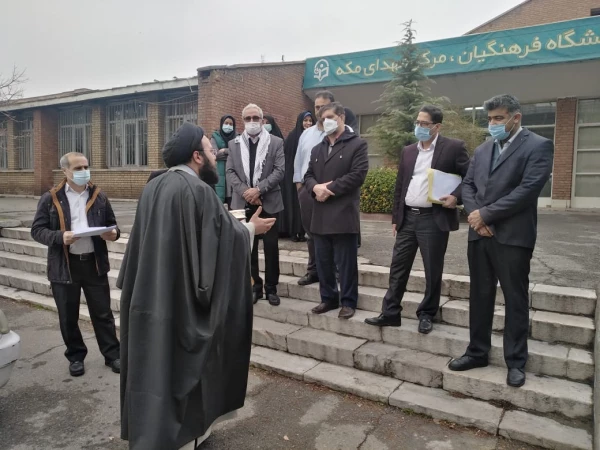 پیاده روی کارکنان مرکز آموزش شهدای عالی شهدای مکه به یاد سردار سلیمانی 2