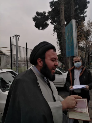 پیاده روی کارکنان مرکز آموزش شهدای عالی شهدای مکه به یاد سردار سلیمانی 2