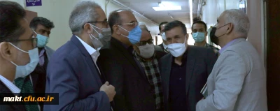 گزارش تصویری بازدید رئیس دانشگاه فرهنگیان از مرکز آموزش عالی شهدای مکه 