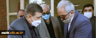 گزارش تصویری بازدید رئیس دانشگاه فرهنگیان از مرکز آموزش عالی شهدای مکه
