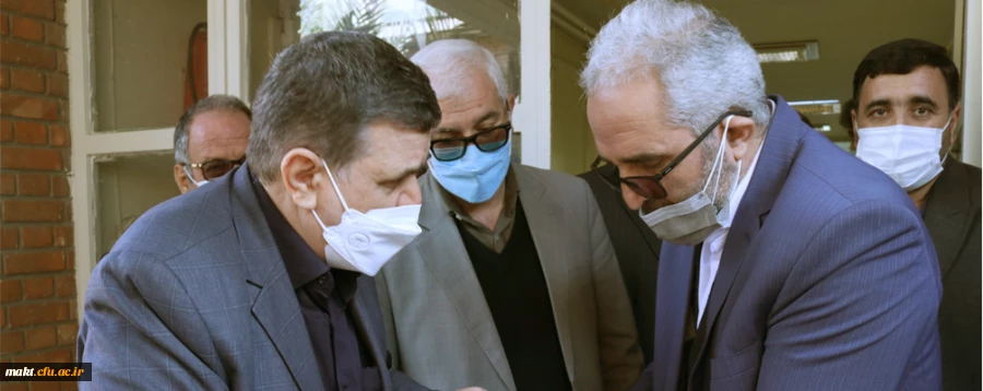 روز چهارشنبه 13 بهمن ماه 1400 دکتر خنیفر ریاست دانشگاه فرهنگیان و هیئت همراه از مرکز آموزش عالی شهدای مکه بازدید کردند. (بخش اول) 2