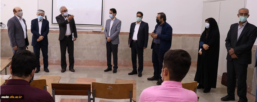 بازدید معاون آموزشی و تحصیلات تکمیلی دانشگاه از مرکز شهدای مکه 2