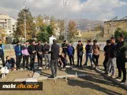 بازدید علمی- آموزشی دانشجومعلمان رشتۀ جغرافیای مرکز آموزش عالی شهدای مکه از مرکز هواشناسی و علوم جوّی تهران و مجموعۀ فرهنگی تاریخی نیاوران 2