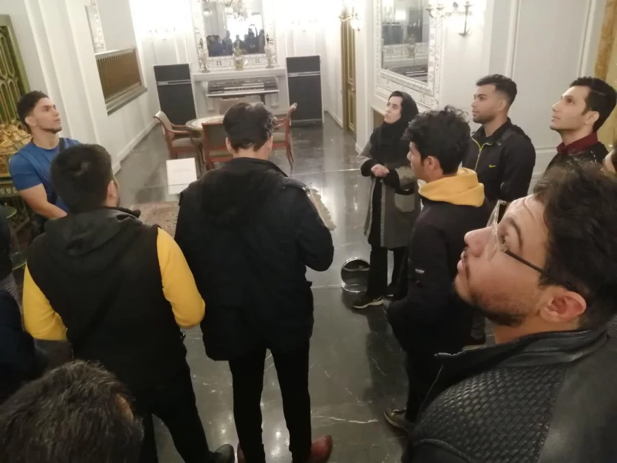 بازدید علمی- آموزشی دانشجومعلمان رشتۀ جغرافیای مرکز آموزش عالی شهدای مکه از مرکز هواشناسی و علوم جوّی تهران و مجموعۀ فرهنگی تاریخی نیاوران 5