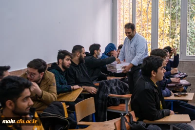 در حاشیۀ مراسم بزرگداشت روز 16 آذر در مرکز آموزش عالی شهدای مکه