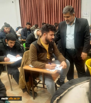 برگزاری آزمون های پایان ترم 4011 در مرکز آموزش عالی شهدای مکه به روایت تصویر