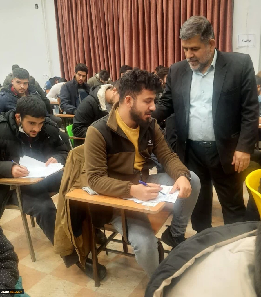 برگزاری آزمون های پایان ترم 4011 در مرکز آموزش عالی شهدای مکه به روایت تصویر 2