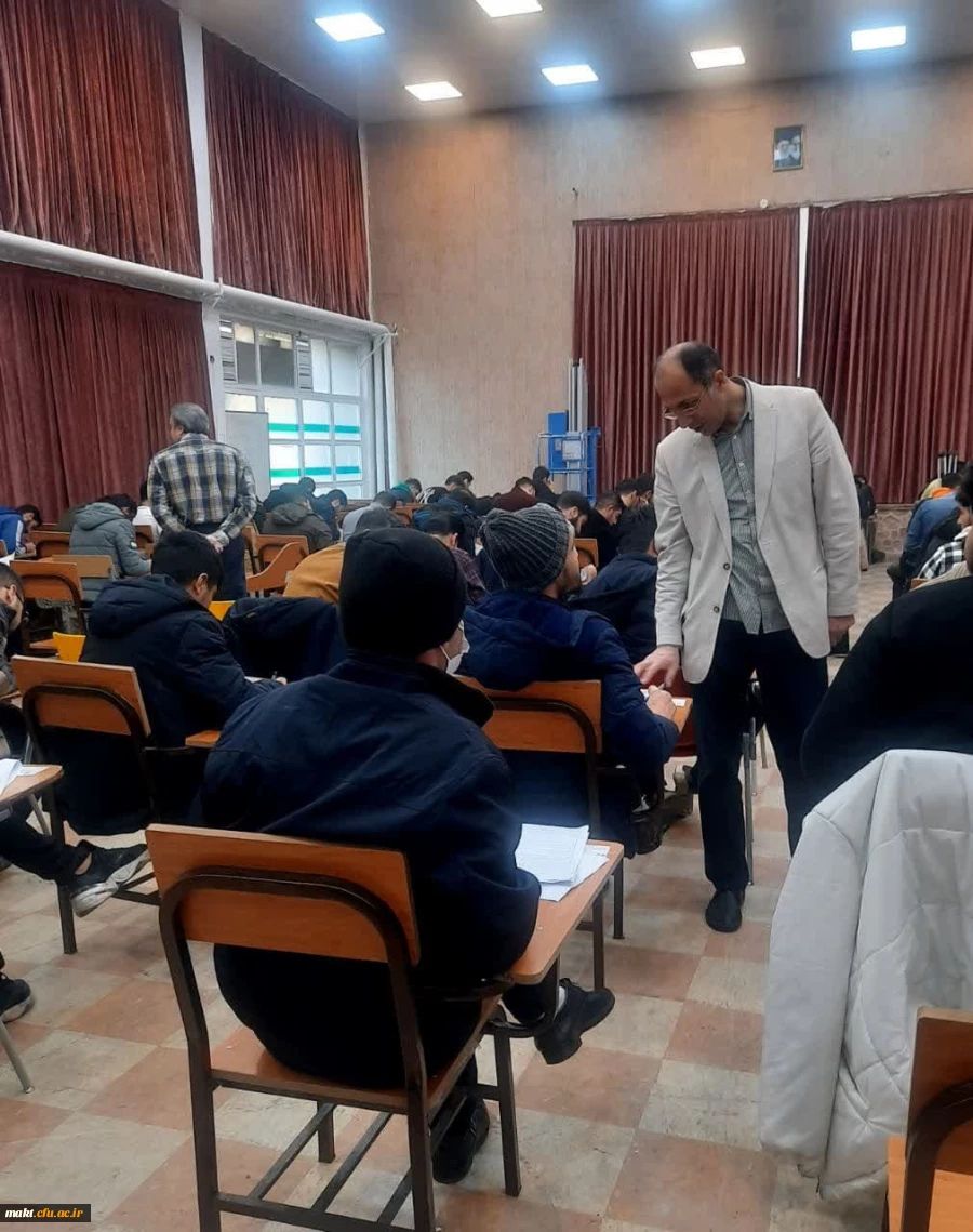 برگزاری آزمون های پایان ترم 4011 در مرکز آموزش عالی شهدای مکه به روایت تصویر 2