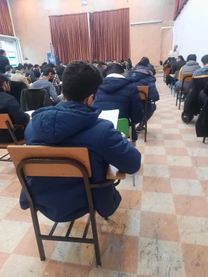 برگزاری آزمون های پایان ترم 4011 در مرکز آموزش عالی شهدای مکه به روایت تصویر 2
