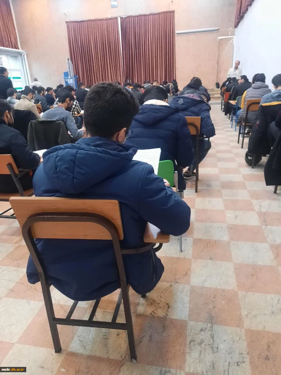 برگزاری آزمون های پایان ترم 4011 در مرکز آموزش عالی شهدای مکه به روایت تصویر 2