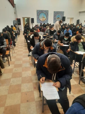 برگزاری آزمون های پایان ترم 4011 در مرکز آموزش عالی شهدای مکه به روایت تصویر 2