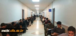 برگزاری آزمون های پایان ترم 4011 در مرکز آموزش عالی شهدای مکه به روایت تصویر 3