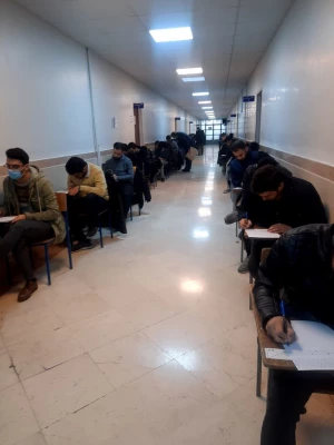 برگزاری آزمون های پایان ترم 4011 در مرکز آموزش عالی شهدای مکه به روایت تصویر 5