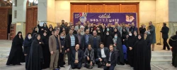همراهی اساتید، کارکنان و دانشجویان مرکز آموزش عالی شهدای مکه در تجدید میثاق با آرمان های امام راحل (ره)
 2