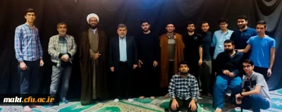 دیدار سرپرست محترم مرکز آموزش عالی شهدای با دانشجویان معتکف دانشگاه