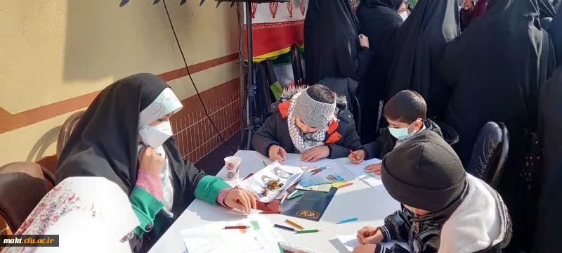 حضور استادان، رؤسا و معاونان پردیس ها و مراکز، کارکنان و دانشجویان دانشگاه فرهنگیان تهران در راه پیمایی روز 22 بهمن 6