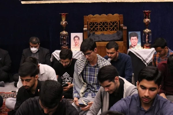 مراسم پرفیض عزاداری و احیاء شب نوزدهم ماه رمضان در مرکز آموزش عالی شهدای مکه برگزار شد.  6