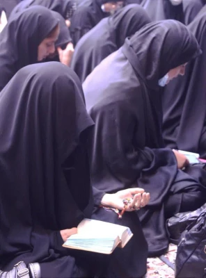 مراسم پرفیض عزاداری و احیاء شب نوزدهم ماه رمضان در مرکز آموزش عالی شهدای مکه برگزار شد.  11