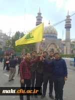 حضور استادان، دانشجویان و کارکنان مرکز آموزش عالی شهدای مکه در راه پیمایی روز قدس 4