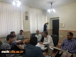 برگزاری جلسۀ شورای فرهنگی مرکز آموزش عالی شهدای مکه برای برگزاری مراسم نکوداشت روز معلم  7