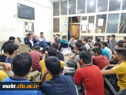 برگزاری نشست دانشجومعلمان خوابگاهی با حضور سرپرست محترم مرکز  4
