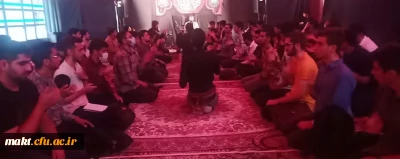 مراسم عزاداری شهادت امام جعفر صادق علیه السلام در مرکز آموزش عالی شهدای مکه