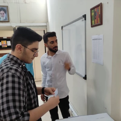 نتیجۀ انتخابات انجمن صنفی_ رفاهی دانشجویان مرکز آموزش عالی شهدای مکه تهران 10