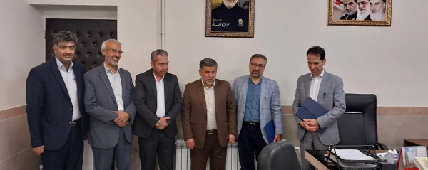 معرفی مدیر گروه جدید آموزش هنر مرکز آموزش عالی شهدای مکه و تجلیل از مدیر گروه پیشین 2