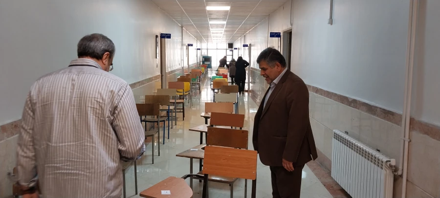 آماده سازی مرکز آموزش عالی شهدای مکه برای آزمون های پایان ترم 2