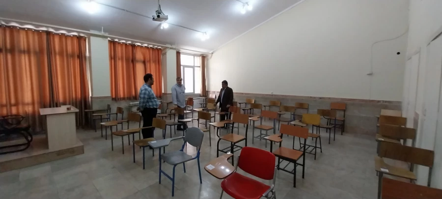 آماده سازی مرکز آموزش عالی شهدای مکه برای آزمون های پایان ترم 4