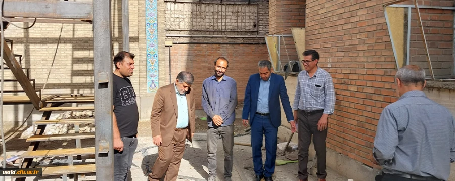 توسعۀ فضای آموزشی برای دانشجومعلمان مرکز آموزش عالی شهدای مکه 2