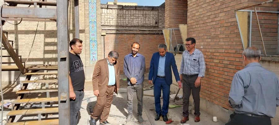 توسعۀ فضای آموزشی برای دانشجومعلمان مرکز آموزش عالی شهدای مکه 7