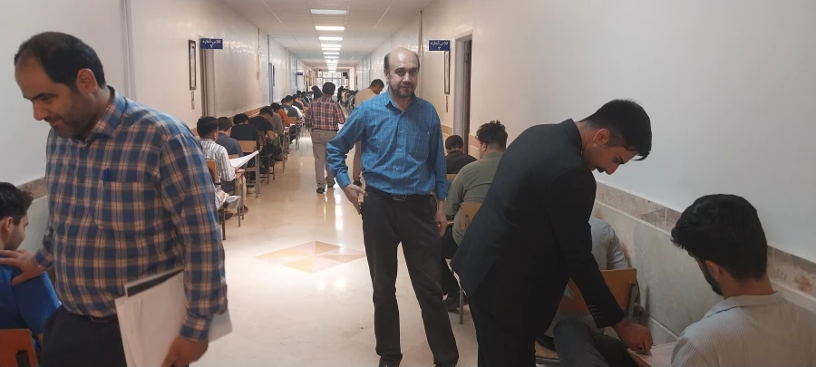 برگزاری آزمون هماهنگ کشوری درس نظریه های یادگیری در مرکز آموزش عالی شهدای مکّه  9