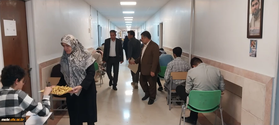 برگزاری آزمون های پایان ترم در مرکز آموزش عالی شهدای مکه 2