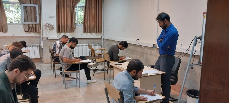 برگزاری آزمون های پایان ترم در مرکز آموزش عالی شهدای مکه 9