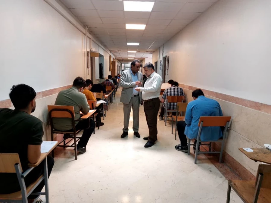 بازدید معاون آموزشی، فرهنگی و پژوهشی مدیریت امور پردیس های استان تهران از مرکز آموزش عالی شهدای مکه 3