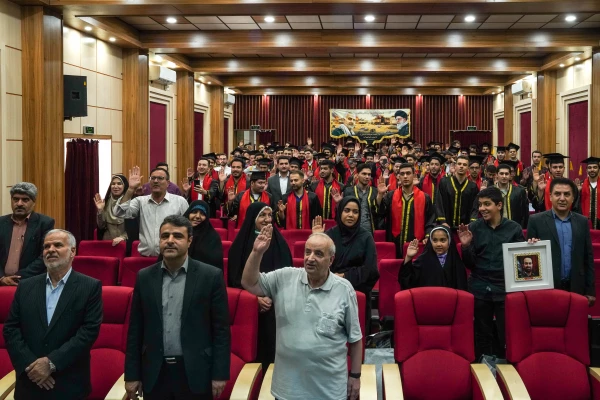 برگزاری جشن دانش آموختگی ورودی های 1398 مرکز آموزش عالی شهدای مکه 4