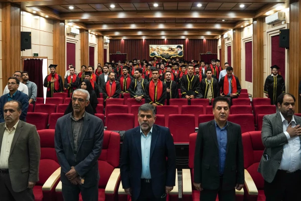 برگزاری جشن دانش آموختگی ورودی های 1398 مرکز آموزش عالی شهدای مکه 12